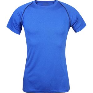 تيشيرت رياضي نص كم بوليستر للسيدات سيزر، مقاس 3XL - ازرق