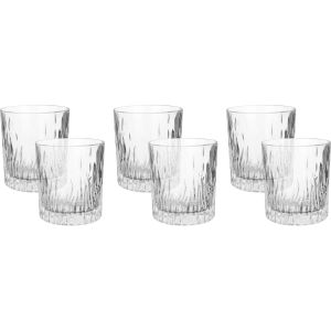 RCR Glass Cup Set, 6 Pieces, 243 ml - Clear