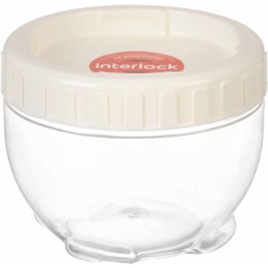 LocknLock Plastic Sauce Jar, 300 ml - Clear White