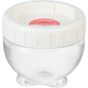 LocknLock Plastic Sauce Jar, 150 ml - Clear White