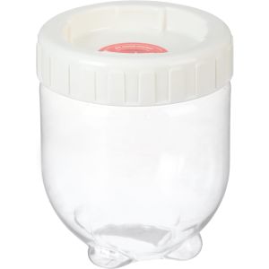 LocknLock Plastic Spice Jar, 280 ml - Clear White