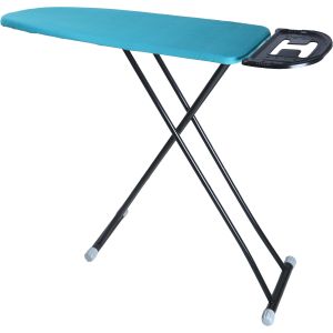 Sara Metal Foldable Iron Table, 138×35×105 cm, 7 Levels - Green
