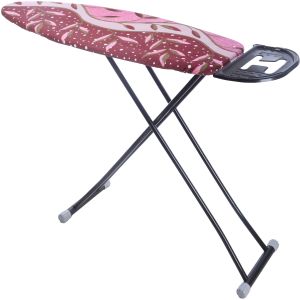Sara Foldable Metal Iron Table, 138×35×105 cm - Multicolor