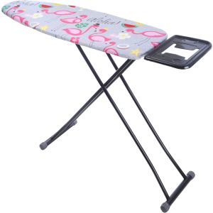 Sara Foldable Metal Iron Table, 142×45×105 cm - Multicolor