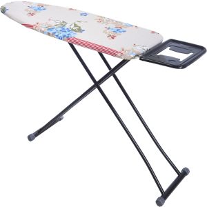 Sara Foldable Metal Iron Table, 142×45×105 cm - Multicolor