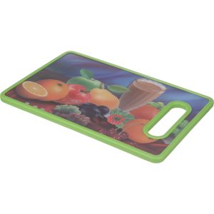 El Cheef Plastic Rectangle Cutting Board, 30×20 cm - Multicolor
