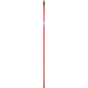 Vileda Metal Broom Handle, 130 cm - Red
