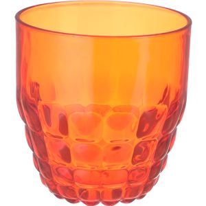 Prima Acrylic Round Cup, 300 ml - Light Red