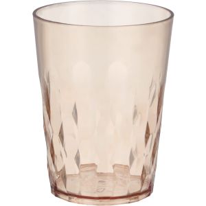 Elite Acrylic Cup, 300 ml - Clear Light Brown