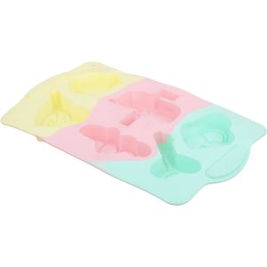 Silicone Cake Mold, 6 Eyes, 29×17 cm - Multicolor