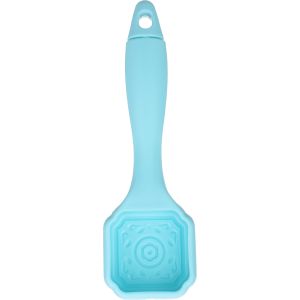 Plastic Pastry Formation Mold, Spoon Shape, 18 cm - Light Blue