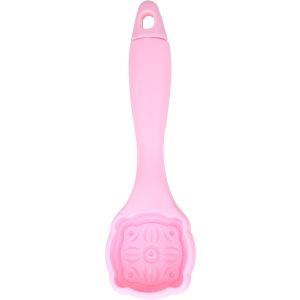 Plastic Pastry Formation Mold, Spoon Shape, 18 cm - Pink