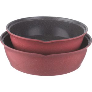 Master Granite Oven Tray Set, 2 Pieces - Dark Red