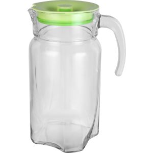 Pasabahce Glass Flask, 1750 ml - Clear Light Green