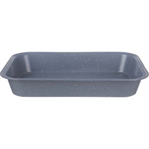 Falmer Rectangular Granite Cake Pan, 32×22 cm - Grey