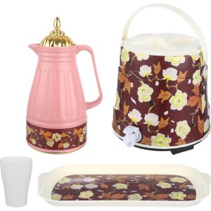 Dream Plastic Travel Set, 9 Pieces - Multicolor