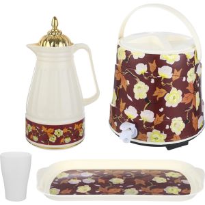 Dream Plastic Travel Set, 9 Pieces - Multicolor