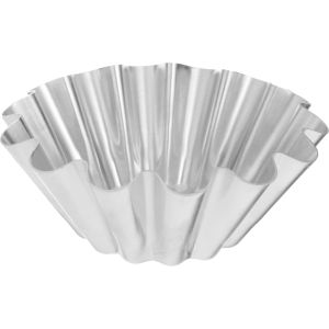 Chef Cook Aluminum Brioche Pan, Size 3 - Silver