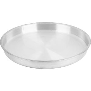 Chef Cook Round Aluminum Pizza Pan, 32 cm - Silver