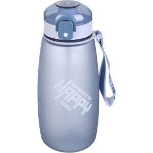 Plastic Sport Water Bottle, with Straw, 1.2 litre - Petrol