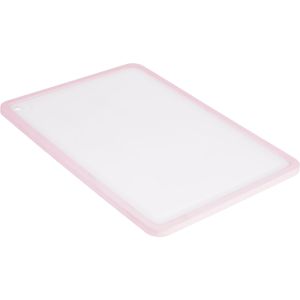 Gondol Plastic Cutting Board, 29×20.5×0.8 cm - White Rose