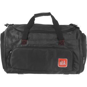 Fabric Handbag For Men, 33×52 cm, 4 Zippers - Black