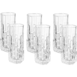 Blink Max Glass Cup Set, 6 Pieces, 300 ml - Clear
