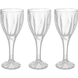Blink Max Glasses Set, 3 Pieces, 280 ml - Clear
