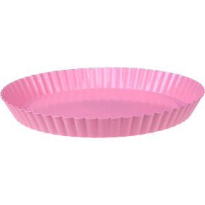 Teflon Round Cake Mold, 28 cm - Pink