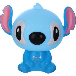 Plastic Bear Shaped Lamp, 18 cm, with USB Charging Cable – Light Blue