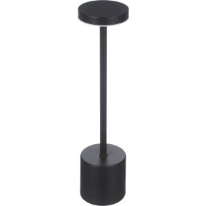 Metal Office Lamp, 34×8 cm, with USB Type-C Charging Cable - Black