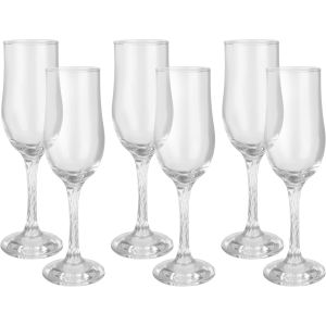 Pasabahce Glass Juice Glass Set, 6 Pieces, 200 ml - Clear