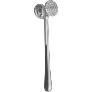 Tessie & Jessie Stainless Steel Meat Hammer, 21 cm - Silver