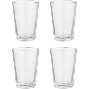Pasabahce Glass cup set, 4 pieces, 207 ml - Clear