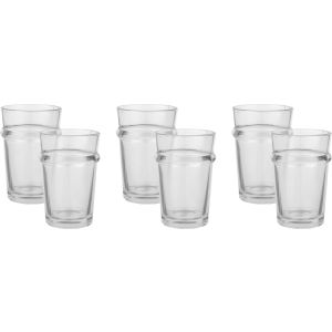 City Glass Glass Set, 6 Pieces, 160 ml - Clear