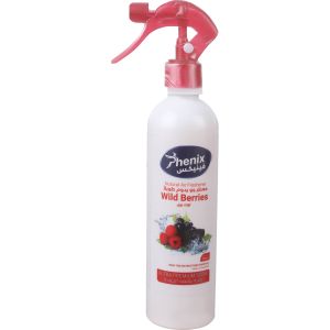 Phenix Wild Berry Scented Air Freshener Spray, 450 ml - White Red