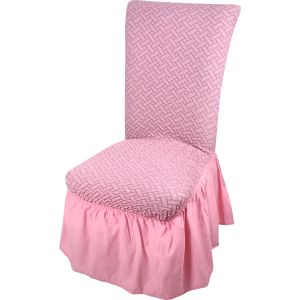 Turkan Lycra Chair Cover, Free Size, Approx 350 Grm - Cashmere
