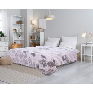 Morano Velvet Two Layer Blanket, 220×240 cm, 5500 gm - Rose