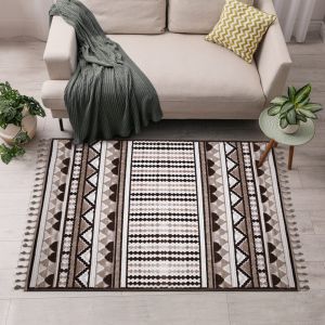 Oriental Weavers Maxim polypropylene Carpet, 200×285 cm - Brown White