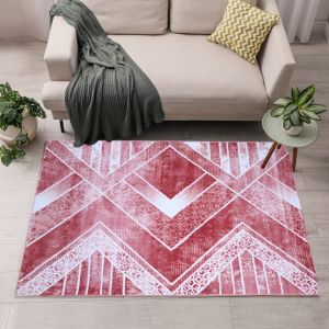 Oriental Weavers Polyester Silver Carpet, 220×160 cm, approximately 3.900 kg - Cashmere White