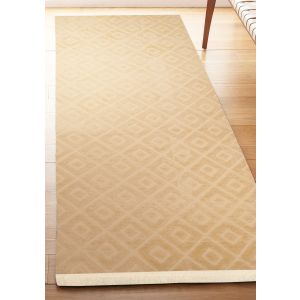 Dragon Selena Velvet Dots Back Rug, 100×280 cm, 2.600 kg Approx - Beige