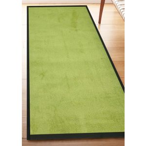 Karat Moquit Leather Back Rug, 120×180 cm - Lemon