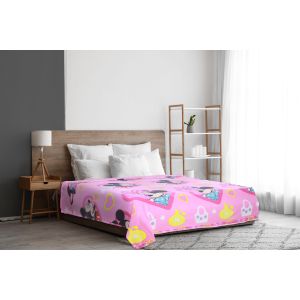 Mohair Bed Heater, 200x180 cm, 650 gm - Multicolor