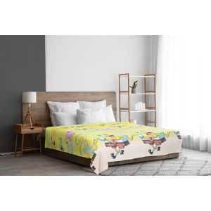 Mohair Bed Heater, 200x180 cm, 650 gm - Multicolor