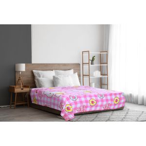 Mohair Bed Heater, 200x180 cm, 650 gm - Multicolor