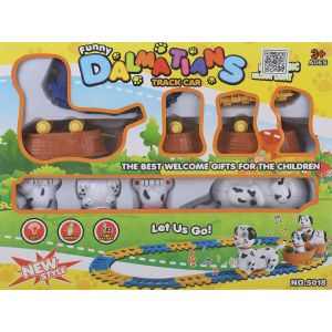 Plastic Moving Track Train Toy, 23 Pieces - Multicolor