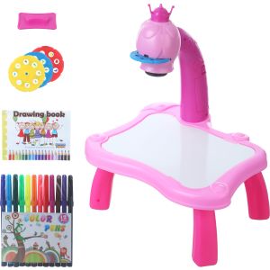 Disney Shapes Coloring Projector Toy for Kids, Sound and Light - Multicolor