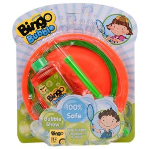 Bingo Bubbles Bottles Plate, 3 Pieces, hk-9047 - Orange Green