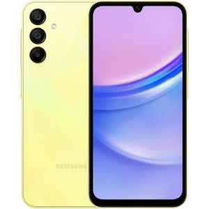 Samsung Galaxy A15 Mobile Phone, 4G Lte, Dual Sim, 8 GB Ram, 256 GB - Personality Yellow
