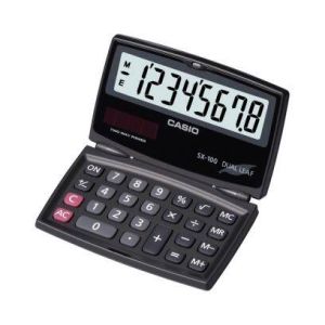 آله حاسبة مكتبية كاسيو، SX-100-W-DH - اسود